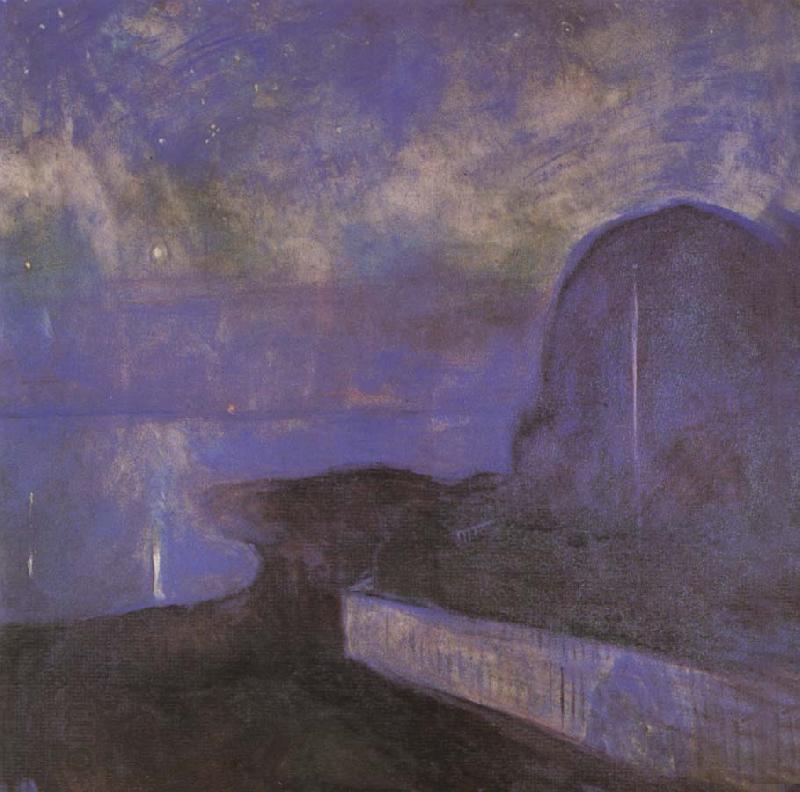 Edvard Munch Moon night China oil painting art